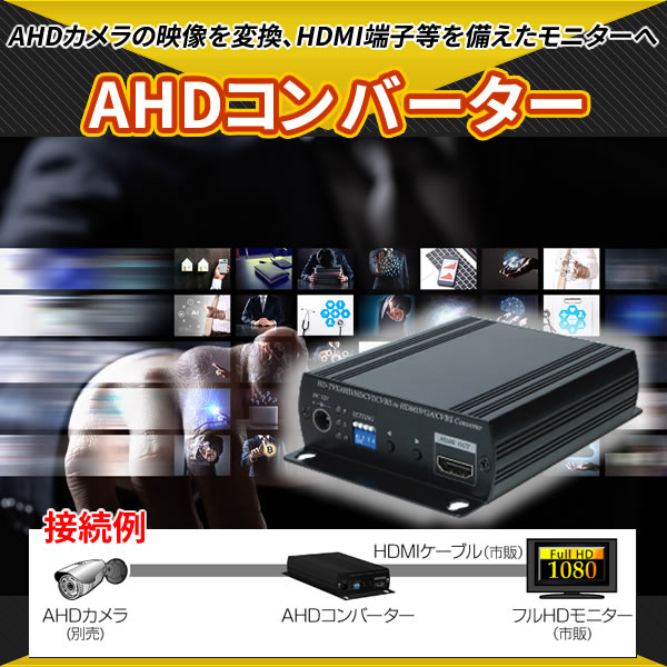 AHDコンバーター CV-H4SP