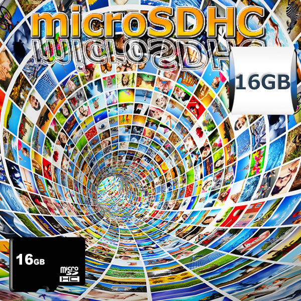 SanDisk microSDHC【16GB】（正規品class4）1年保証付