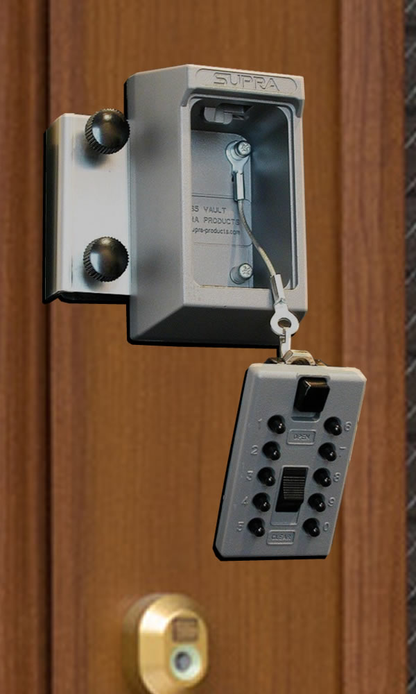 Keiden カギ番人 扉つけ型 プッシュ式 PS6-1