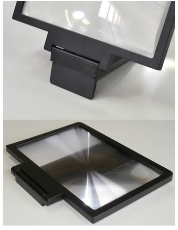 ✨️大人気✨️3D拡大スクリーン スマートフォン用 Amazon.co.jp: ZHEJIA 10インチ スクリーンアンプ スマホ拡大鏡